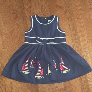 Girls toffee and apple dress